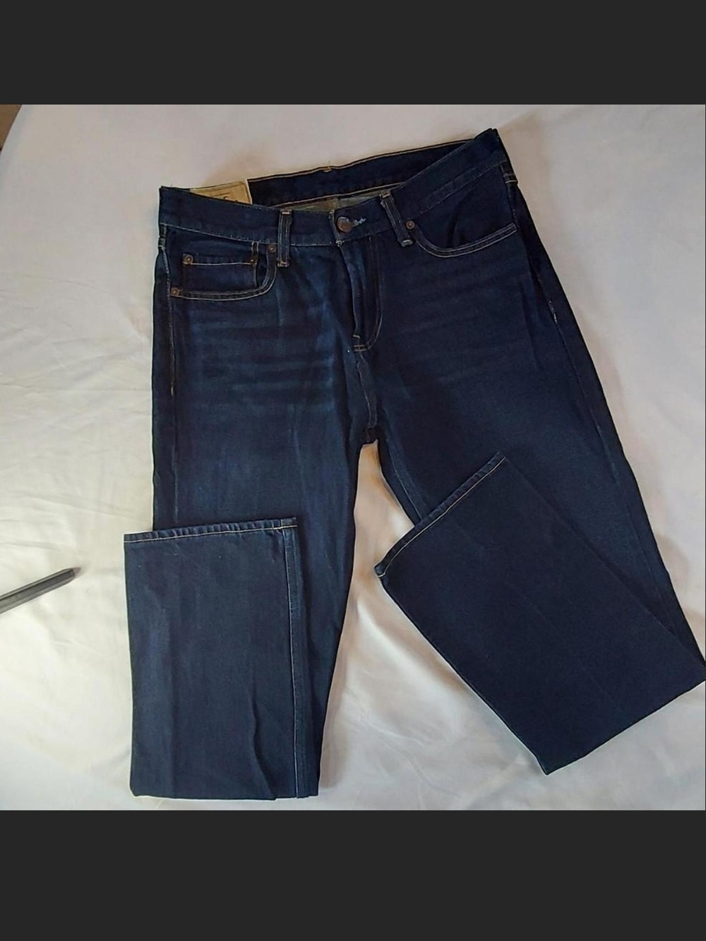 Hollister Men's Dark Wash Blue Jeans W31 x L30 - Like New